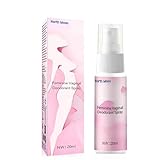 Intimspray für Frauen 20ml, Mild Intimdeodorant, Rein Natürliche Pflanzenextrakte, Geruchsschutz-Intimbereich-Spray, Intimpflege Damen, Zur Geruchs und Juckreizlinderung