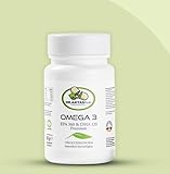 Dr.AktasNutri Premium Omega 3 Fischöl - 90 Minikapseln (höchste Qualität) - hoch bioverfügbar, natürlicher Trigyzeridform, geschmacksneutral !!! aus nachhaltigem Wildfang, Vit E