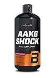 BioTechUSA AAKG Shock, Aromatisiertes Nahrungsergänzungsmittel Konzentrat mit Aminosäuren, Magnesium, zuckerfrei, 1000 ml, Kirsche