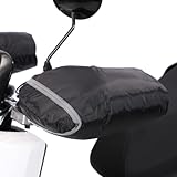 Lenker Handshuhe Warm Lenkerstulpen Universal Lenkerhandschuhe Wasserdicht Handwärmer Verdickt Plüschfutter Lenkermuffen Thermo Griffpolster Fahrrad Scooter Winterhandschuhe Radfahrer Motorräder