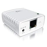 CSL - LAN Printserver Druckerserver - Fast Ethernet - USB2.0 High Speed - LRP Print Server für Windows – Netzwerk USB zu RJ45 - DHCP fähig, TCP/IP – inkl. Netzteil und Ethernetkabel – Neues Modell