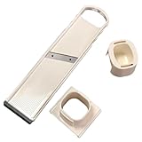 Knoblauchschneider, Edelstahl-Knoblauch-Vorbereitungswerkzeug, lebensmittelecht, ultradünnes Schneiden, multifunktionales Knoblauchwerkzeug, Gemüseschredder, Küchenhelfer für Hobbykoch