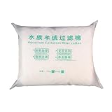 DOSERTY Aquarium-Filter-Pad für Biochemische Aquarien, feine Dichte, Filterwatte für Wasserreinigung