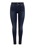 ONLY Damen Jeans 15272480 Dark Blue Denim Xl-32
