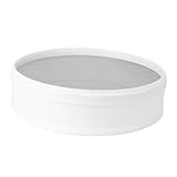 Garneck Kunststoff Küchensieb Feinmaschig Mesh Mehl Puderzuckersieb Küchenfilter Praktisch für Backen Kochen Obst Gemüse Aufbewahrung