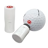 Asbri Golf Happy Face Ballstempel, Rot