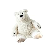 YiNLuax Arktische Bären Kuscheltiere PP Füllung Heimdekoration Warmes Kuschelkissen Büro Entspannung Geschenk Für Erwachsene Beruhigende PP Baumwoll Kuscheltiere