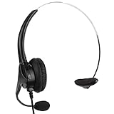 Yctze Professionelles RJ9 -Telefon -Headset ohne Reduktion Telefon - Ideal für C -Zentren und Bürogebrauch