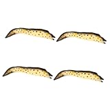 WOONEKY 4 Stück Kompaktes für Meerestiere Realistisches Modell der Kleinen Meereschlange für Lernen und Dekorieren im Innenbereich
