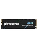 acer Predator GM9 M.2 NVMe SSD 1TB PCIe 5.0 - Lesegeschwindigkeit bis zu 14500 MB/s - Professionelle Gen5 Interne Festplatte - Gaming Speicher Kompatibel mit PC, Laptop & PS5