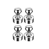 Magnetstifte Stecktafel mit Aufbewahrungsbox sehr starke konische Magnete Korktafel für Whiteboard Haftmagnete (4 Stück)