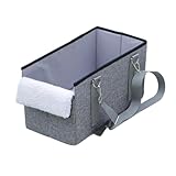 dzqad Autositz für Hunde | Erhöhungskissen mit Schutzbettbezug und Transporttasche – wasserdichter Autositzbezug für Tiere – für LKW und SUV für Reisen