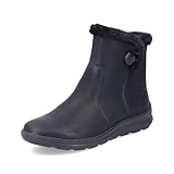 Rieker Damen Ankle Boots Z0080, Frauen Stiefeletten, lose Einlage,uebergangsstiefel,gefüttert,Winterstiefeletten,Stiefel,schwarz (00),40 EU / 6.5 UK