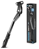 WATSABRO Fahrradständer 24-29 Zoll,Höhenverstellbarer Seitenständer,40mm Lochabstand,M5 Schraube Schraubenöffnung 5mm,Stabil Seitenständer E-Bike,MTB