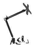 ARKON Halterungen VESA-kompatible Autositzschienenhalterung & 55,9 cm verstellbarer Arm | Entwickelt für VESA 75/100 kompatible Geräte | Starker Multi-Winkelarm | für Autos und LKWs | Starke