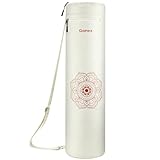 Gonex Yogatasche, Yogamatte Tasche Durchgehender Reißverschluss für Robuste wasserdichte Yogamatten-Tragetasche mit Wasserdichter Fachtasche für Nasse Handtücher Verstellbarem Schultergurt