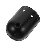 VALICLUD Schwarzer Metall-Lampenschirm Faltbar Industrieller Swing-Arm-Schirm Platzsparend Einfache Montage Vielseitig für Schlafzimmer Büro Wohnzimmer Kompakt und Tragbar