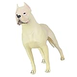 GALPADA Kleines Hundemodell aus Hochwertigem Stehende Hundefigur im Cartoon Stil für Dekorative Tischgestaltung für Wohnzimmer Schlafzimmer und Büro für Hundeliebhaber und Freunde