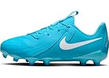 Nike Phantom Gx II Academy Fg/Mg Fussballschuh, Blue Fury/White, 35.5 EU