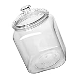 ELAYARD Luftdichter Pet Vorratsbehälter Quadratisch Kunststoff Aufbewahrungsdose für Kaffee Tee Zucker Snacks Trocken Lebensmittel Küche Organizer Bpa Frei