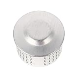 TOPPERFUN Aluminium Spritzwassergeschützter Kaffeekannen Deckel mit Überlaufschutzventilen Kaffeekannen Spritzschutzzubehör Passend für Verschiedene Größen Leicht zu Reinigen Langlebig