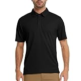 MEETWEE Poloshirt Herren Kurzarm,Herren Golf Polohemd Schnelltrocknend Atmungsaktiv Sport Outdoor Shirts für Golf Tennis-Fit Polo