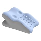 LAIOUSN Mehrzweck-Kissen, Keilkissen, Memory-Schaum, Bettkissen für Beinerhöhung, Säurerückfluss und Haltungskorrektur, Mehrzweck-Lesekissen mit Lendenwirbelsäule