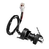 NKURTPC Motorrad Zündspule Fit Für Yamaha Banshee 350 YFZ350 1995-2001 Motorrad Zündschlüssel 4GB-82510-00-00 3GG-82510-00-00 Zündspulenschalter