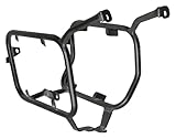 Moto Gepäckträgerhalterung Für X-ADV750 Für XADV 750 Für XADV750 2017 2018 2019 2020 Sidebox Satteltaschenhalterung Gepäckträger Hinten Motorradtaschen Rahmen(Schwarz)