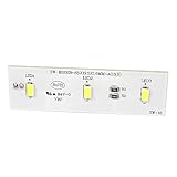 Oadnijuie SWBX02B Kühlschrank-Ersatzteile, LED-Lichtplatine für ZBE2350HCA Kühlschrank LED-Lichtplatine LED-Lichtplatte LED-Licht-Ersatz für Kühlschrank