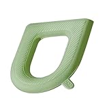 Toilettensitzkissen – wasserdichtes Toilettensitzkissen, wiederverwendbares Toilettenkissen | Gepolsterter Toilettensitzbezug aus EVA-Material, bequemer Sitz für eine Verwendung