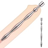 NAIXBTY 130mm Edelstahl Solide Dilator Harnröhre SM Metall Katheter Sounding Dilatoren Penis Plug Dilator Harnröhren Stimulation Penisplug Sexspielzeug-sets für Männer Extrem Masturbation Kugel Stick