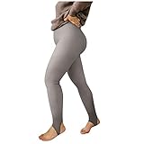 Gefälschte Strumpfhosen für Frauen mit durchgehendem, Fleischstrümpfe, Strümpfe, Größe plus Strumpfhosen Stützstrümpfe Halterlos (Grey, One Size)