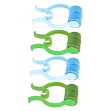 Parliky 4 Stück Nasenclip gegen Nasenbluten Praktischer Rutschfester Nasenstopper zum Fixieren und Anheben der Nase für Zuhause Lesen Fernsehen Essen Langlebig und Wiederverwendbar