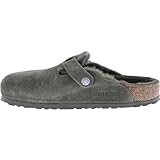 BIRKENSTOCK / Modell: Boston mit Lammfell/Thyme Olive/Weite: Normal / 1025686 / Clogs