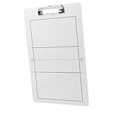 ELAYARD Volleyball Taktikboard PVC Leicht Tragbar Trocken Abwischbar Coaching Trainingshilfe für Trainer Spielanalyse und Teampositionierung