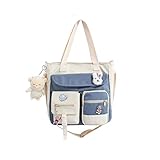 LOKAXXZU Handtaschen Umhängetaschen Ladies Nylon Messengerbeutel wasserdichte lässige Umhängetasche Leichte tragbare Kapazität Praktische Kleidung-resistent