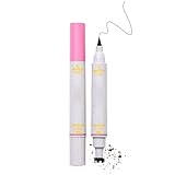 Fukamou Sommersprossen Stempel - Gesichts-Sommersprossen Stift,Wasserfeste 2-in-1 Schablone Mit Eyeliner & Langanhaltendem -Make-up Für Damen & Mädchen