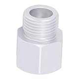 RASTKY 4 auf W21,8 14 Adapter – Soda-Zylinder-Konverter aus Aluminiumlegierung. Müheloses Bierbrauen zu Hause, Leicht und Design. Nahtlose Kompatibilität mit Soda-Flaschen