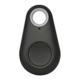 Retoo Schlüsselfinder Bluetooth Schwarz Multifunktionaler mit App und Alarm Smart Tracker Schlüssel Tasche Portemonnaie Finder Kompatibel mit iOS/Android, Anti-Lost Key Gegenstandsfinder