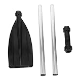 Toddmomy 1 Satz Paddel schlauchboot zubehör Bootsruder aus Aluminiumlegierung Kanu-Ruder Kajak Ruder Kajakruder Paddle-Board-Griff Paddleboard-Ruder Ruder für Schlauchboote Plastik Black