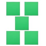 INOOMP 5-teiliges Instrumenten-Reinigungstuch-Set, grün, Mikrofaser-Poliertücher, 30 x 30 cm, für Gitarre, Violine, Saxophon, Flöte, Klavier, Cello