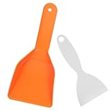 Toyvian 2 Stück Teiliges EIS entfernungsset Schaufel aus Robustem PP Material Langlebig und Frostbeständig Multifunktionale Reinigungsschaufeln für Gefrierschrank und Kühlschrank für
