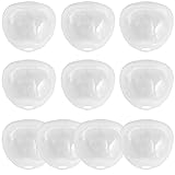 DOULEIN Schnullerbox,10 Stück Schnulleraufbewahrung Box für Baby Tragbare Staubdicht Schnuller Aufbewahrung Box Transparent Schnullertasche BPA-frei Nippel Shield Case für Reisen und Zuhause