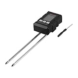 DollaTek 6 In 1 Bodentester Feuchtigkeitsmessgerät Bodenfruchtbarkeit Feuchtigkeit Ph Wert Temperatur Umgebungslicht Luftfeuchtigkeit Mit Hd Beleuchtungsanzeige Für Die Pflanzengärtnerei