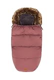 Fillikid Winterfußsack Manaslu & Windel Blaubär | Warmer Baby Fußsack 50 x 100 cm waschbar | Leichter Fussack Winter mit Coral Fleece für Kinderwagen Buggy | Einschlagdecke Kinderfußsack ab Geburt