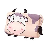 Atmungsaktives Memory Foam Kinderkissen - Ergonomisches Kopfkissen mit süßem Design für Jungen & Mädchen - Maschinenwaschbar & Reisefreundlich - Für besseren Schlaf & Angstabbau