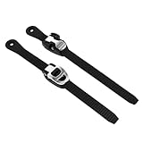 ROMISBABA 2 Stück Verstellbare Skateschuhe Riemen mit Fester Schnalle Zubehör für Roller Skates und Inliner Stabile Fixierung für Komfortables Skaten Langlebige Ersatzteile