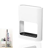 Sightday Schirmständer,Regenschirmständer Mit Abnehmbarer Abtropfschale, Umbrella Stand Aus hochwertigem Kunststoff,Für Lange/Kurze Regenschirme Schirmständer Weiß(28 * 21.8 * 9cm)