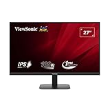 ViewSonic VA2708-2K-HD 27 Zoll Monitor 1440p 2K QHD, 1ms MPRT, 100Hz, IPS, HDR10, HDMIx2, DP, Blaulichtfilter, flimmerfrei